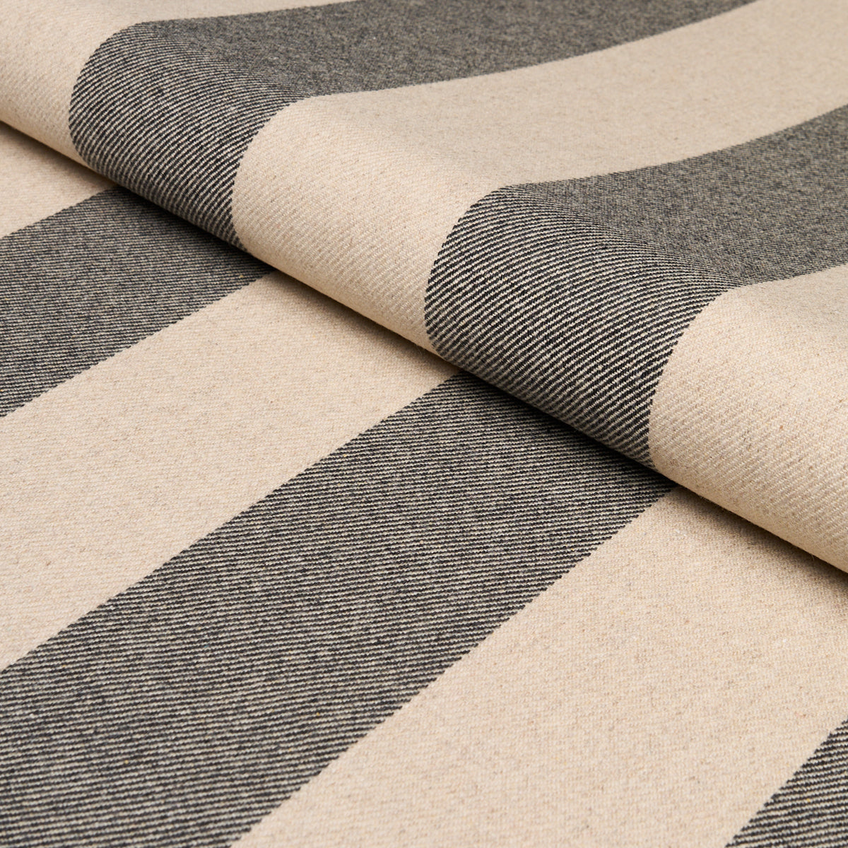 Purchase 85042 | Hemlock Stripe, Graphite - Schumacher Fabric