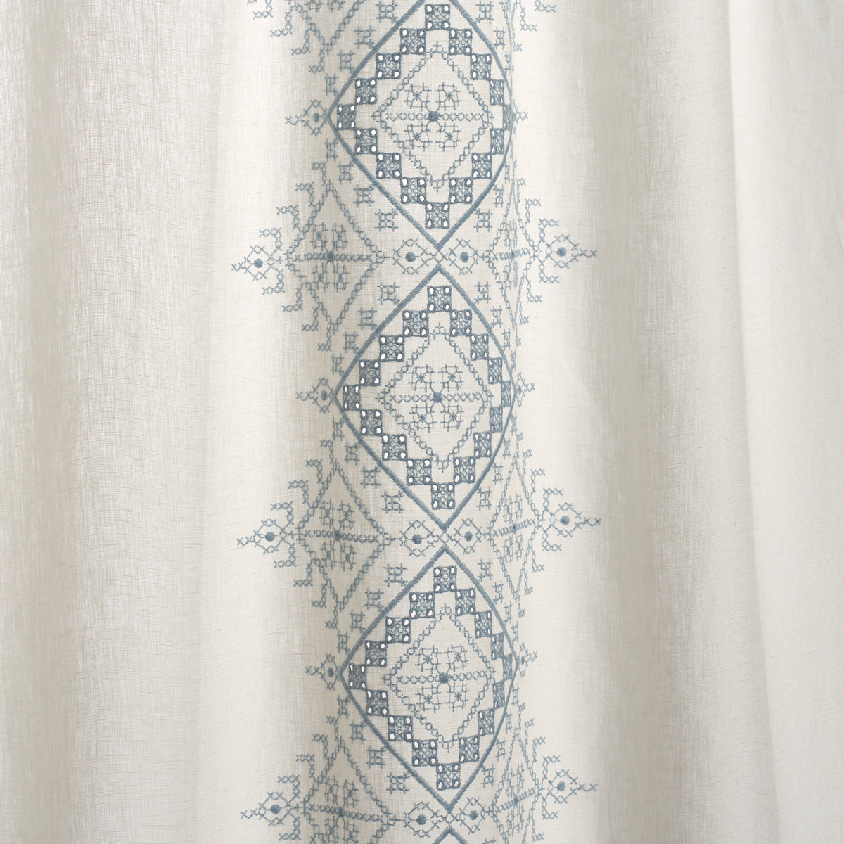 Purchase 85120 | Birgitta Sheer, Sky - Schumacher Fabric