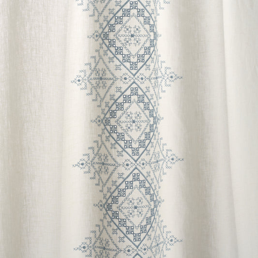 Purchase 85120 | Birgitta Sheer, Sky - Schumacher Fabric