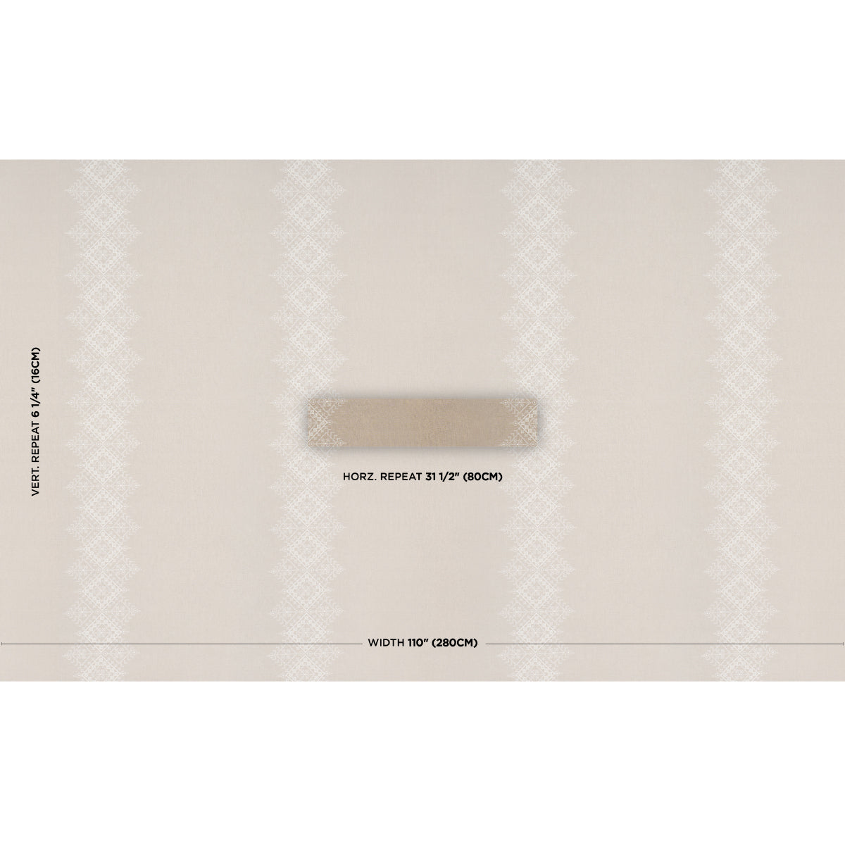 Purchase 85121 | Birgitta Sheer, Linen - Schumacher Fabric