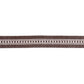 Purchase 85172 | Lubeck Tape Narrow, Brown - Schumacher Trim