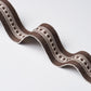 Purchase 85172 | Lubeck Tape Narrow, Brown - Schumacher Trim