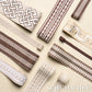 Purchase 85172 | Lubeck Tape Narrow, Brown - Schumacher Trim
