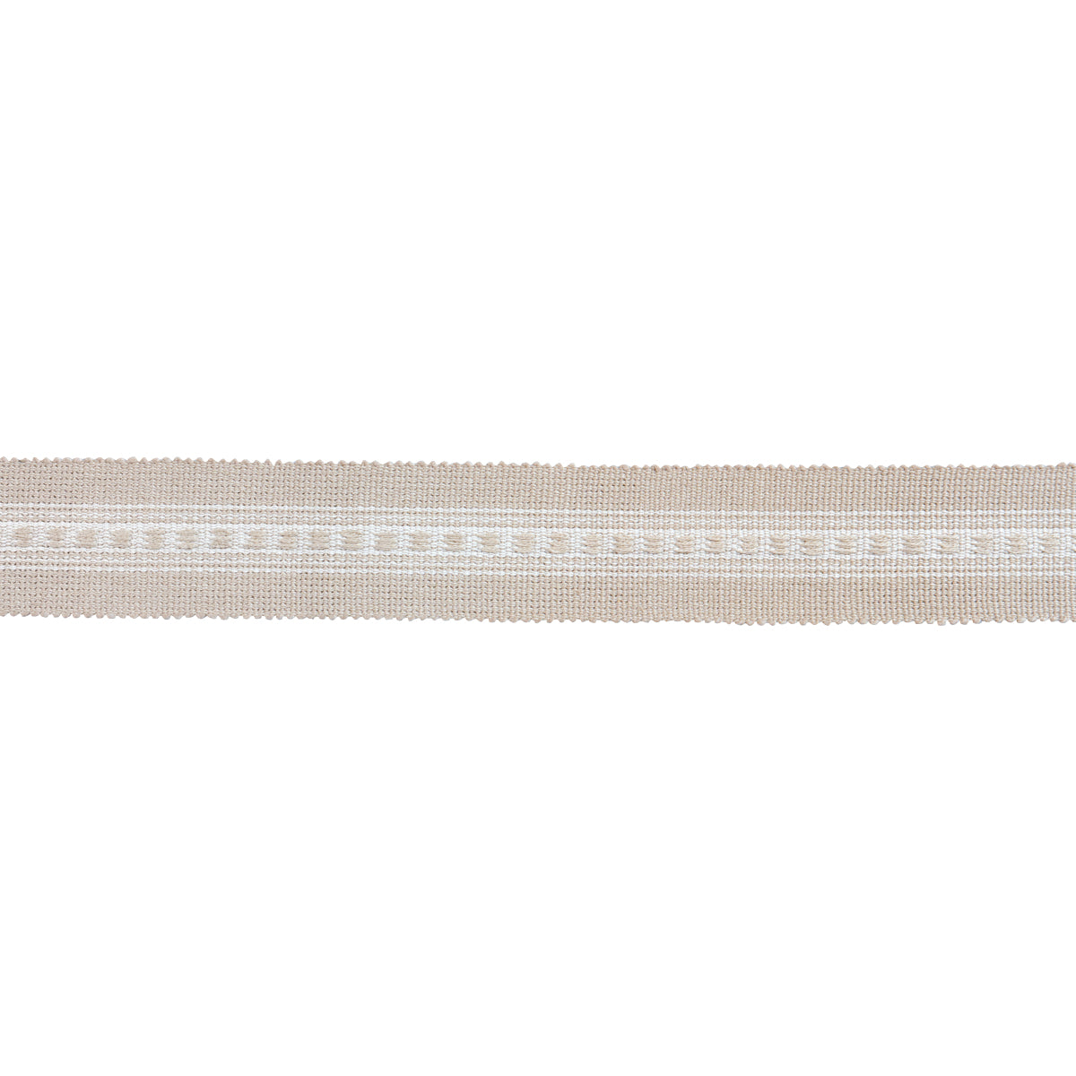 Purchase 85175 | Lubeck Tape Narrow, Natural - Schumacher Trim