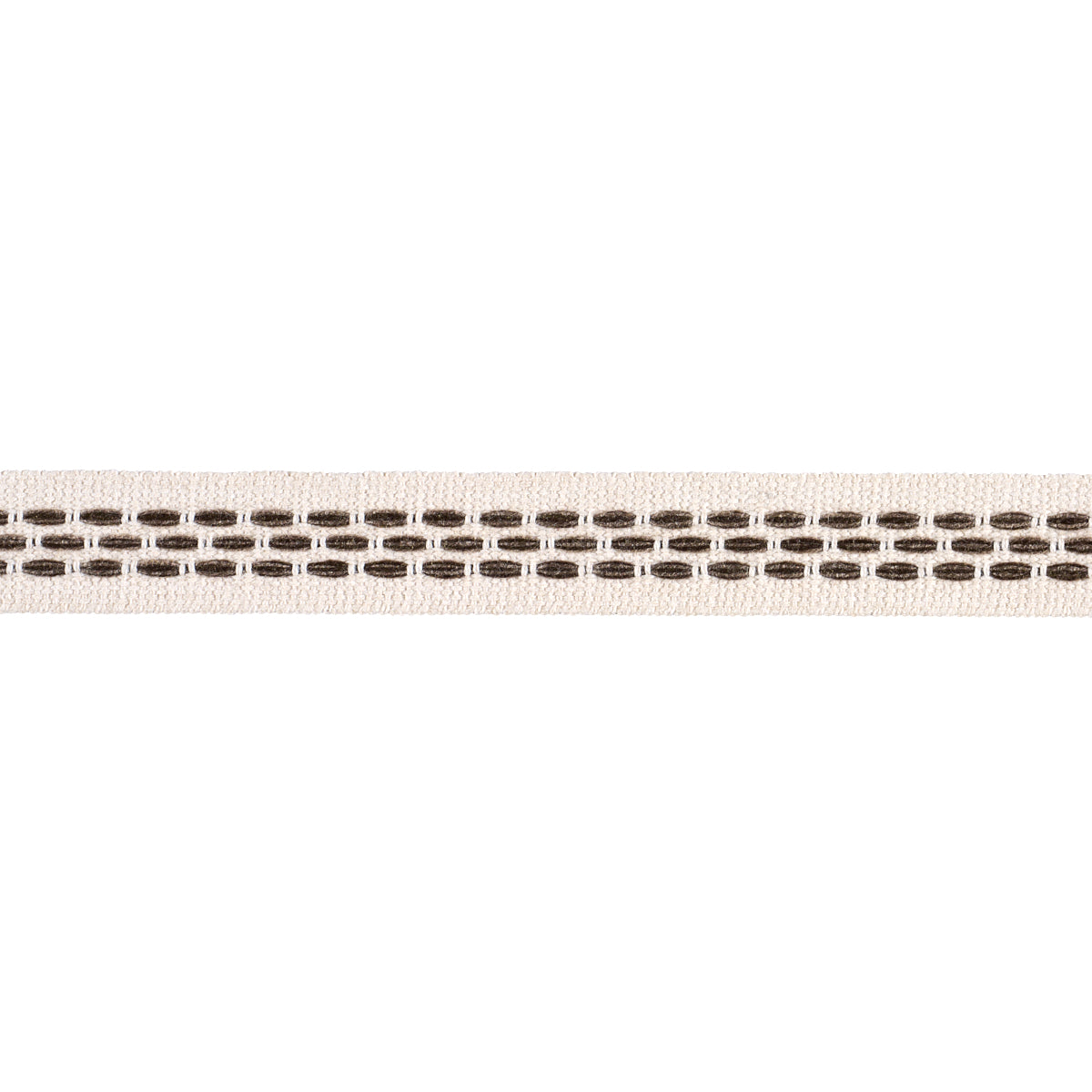 Purchase 85185 | Portola Tape Narrow Indoor/Outdoor, Pebble - Schumacher Trim