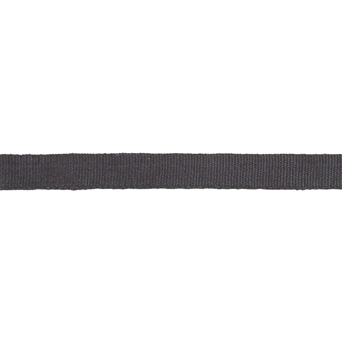 Purchase 85240 | Mathias Linen Tape Narrow, Charcoal - Schumacher Trim