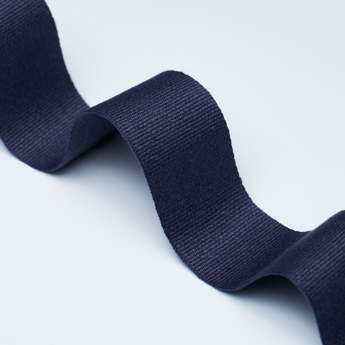Purchase 85251 | Mathias Linen Tape Wide, Navy - Schumacher Trim
