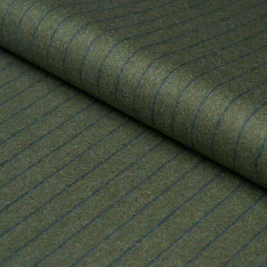 Purchase 85281 | Boyd Wool Pinstripe, Green - Schumacher Fabric