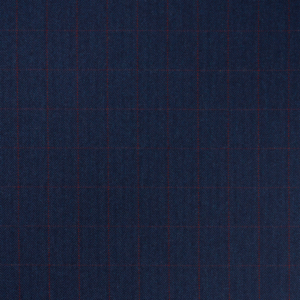 Purchase 85292 | Thompson Merino Windowpane, Navy - Schumacher Fabric