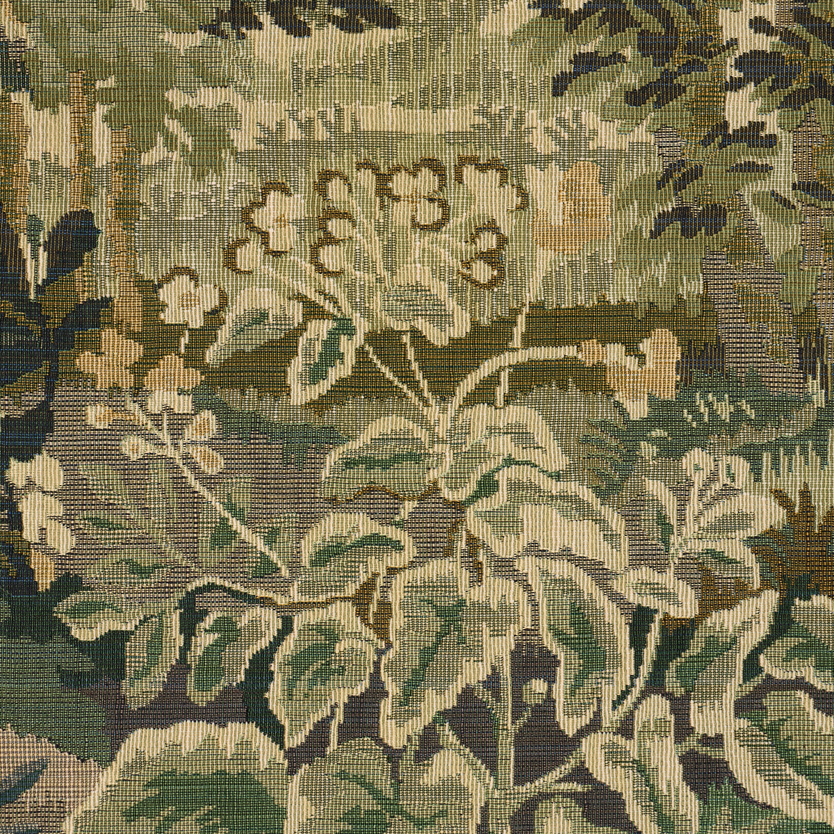 Purchase 85370 | Flemish Tapestry, Vert - Schumacher Fabric