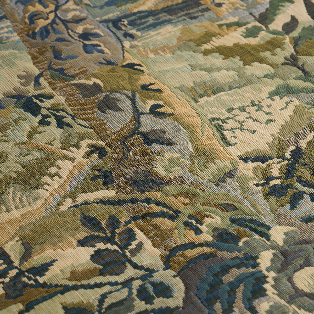 Purchase 85370 | Flemish Tapestry, Vert - Schumacher Fabric