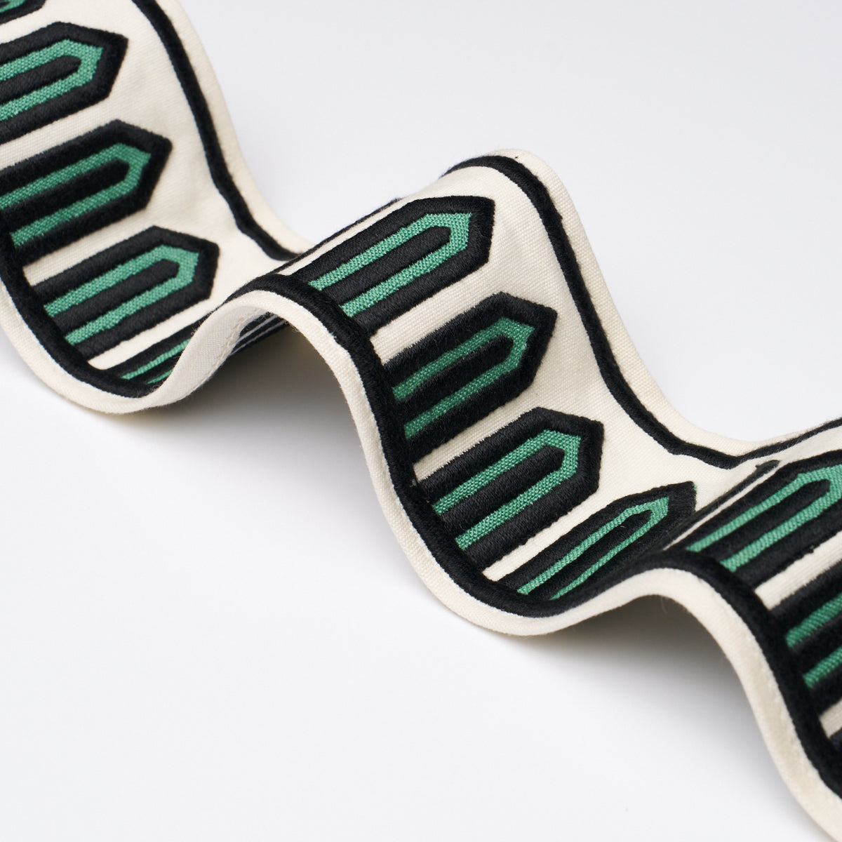 Purchase 85381 | Bonaparte Tape, Green - Schumacher Trim