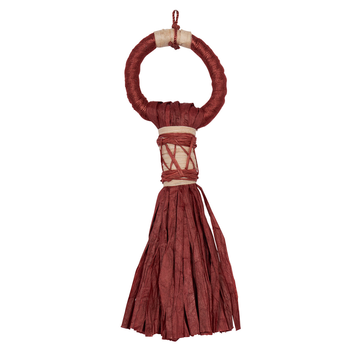 Purchase 85390 | Broom Tassel, Cayenne - Schumacher Trim