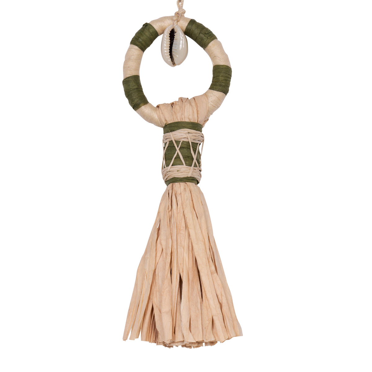 Purchase 85392 | Broom Tassel, Palm Tree Green - Schumacher Trim