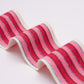 Purchase 85430 | Arya Stripe Hand Block Trim, Pink - Schumacher Trim