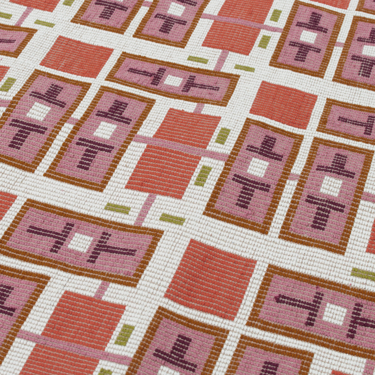 Purchase 85480 | Ocular Hand Woven Brocade, Sunset - Schumacher Fabric