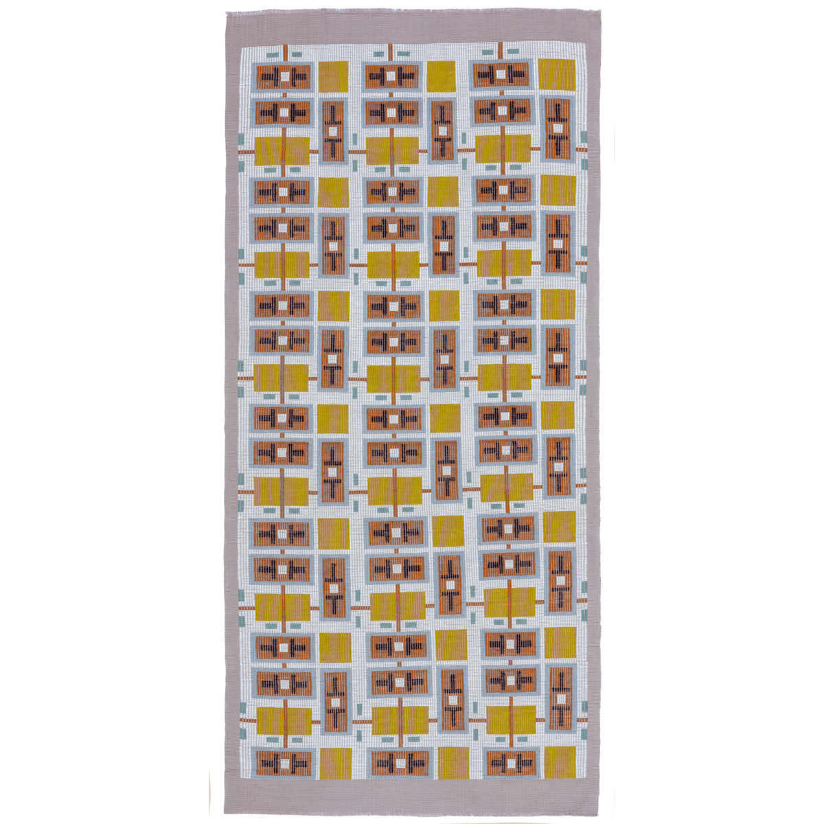 Purchase 85481 | Ocular Hand Woven Brocade, Mellow - Schumacher Fabric