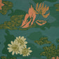 Purchase 85500 | Lian Dream, Turquoise - Schumacher Fabric
