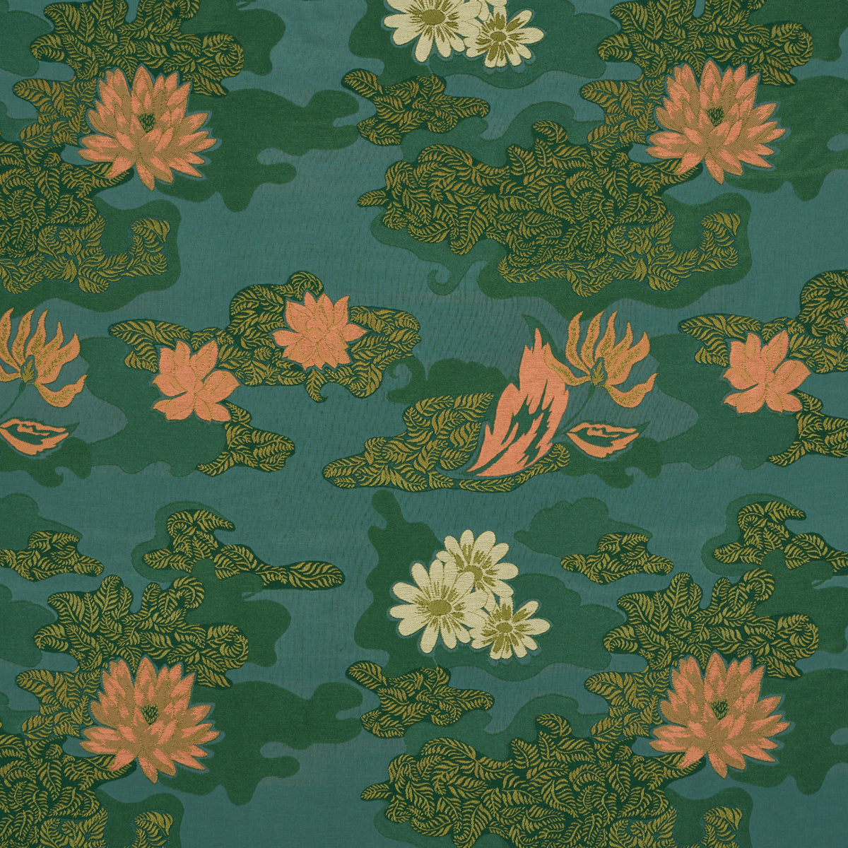 Purchase 85500 | Lian Dream, Turquoise - Schumacher Fabric