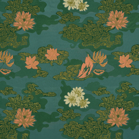 Purchase 85500 | Lian Dream, Turquoise - Schumacher Fabric
