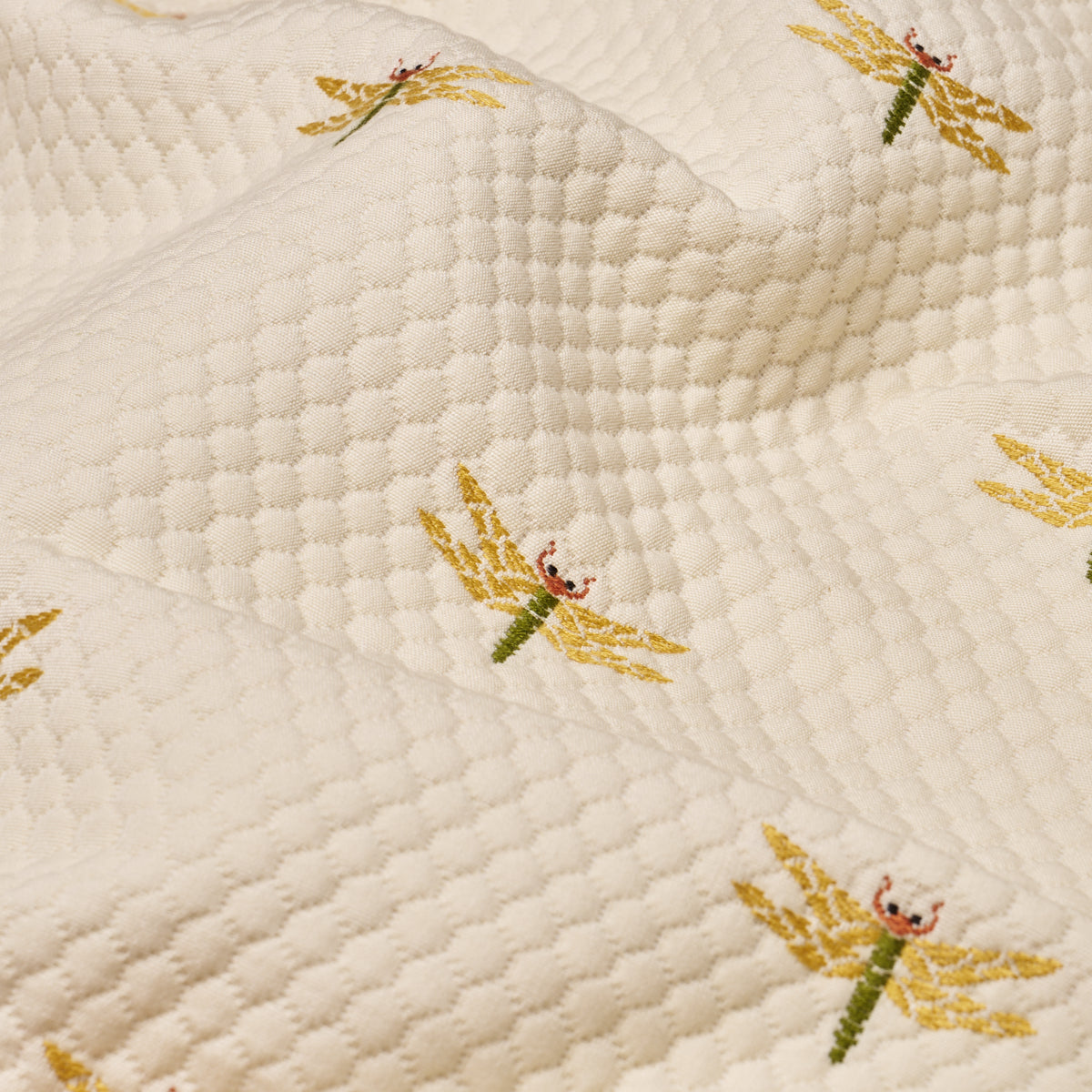 Purchase 85530 | Dragonflies, Ochre - Schumacher Fabric