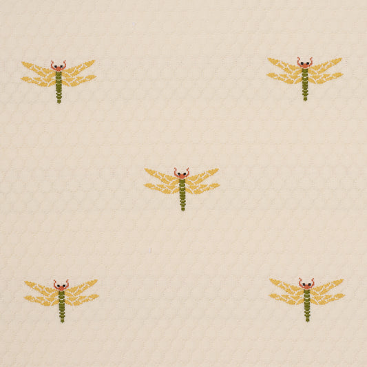 Purchase 85530 | Dragonflies, Ochre - Schumacher Fabric