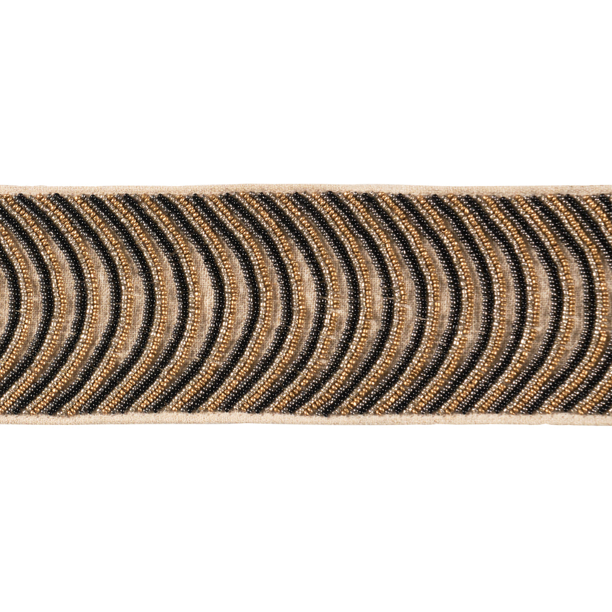 Purchase 85570 | Ziegfeld Hand Beaded Tape, Gilt - Schumacher Trim