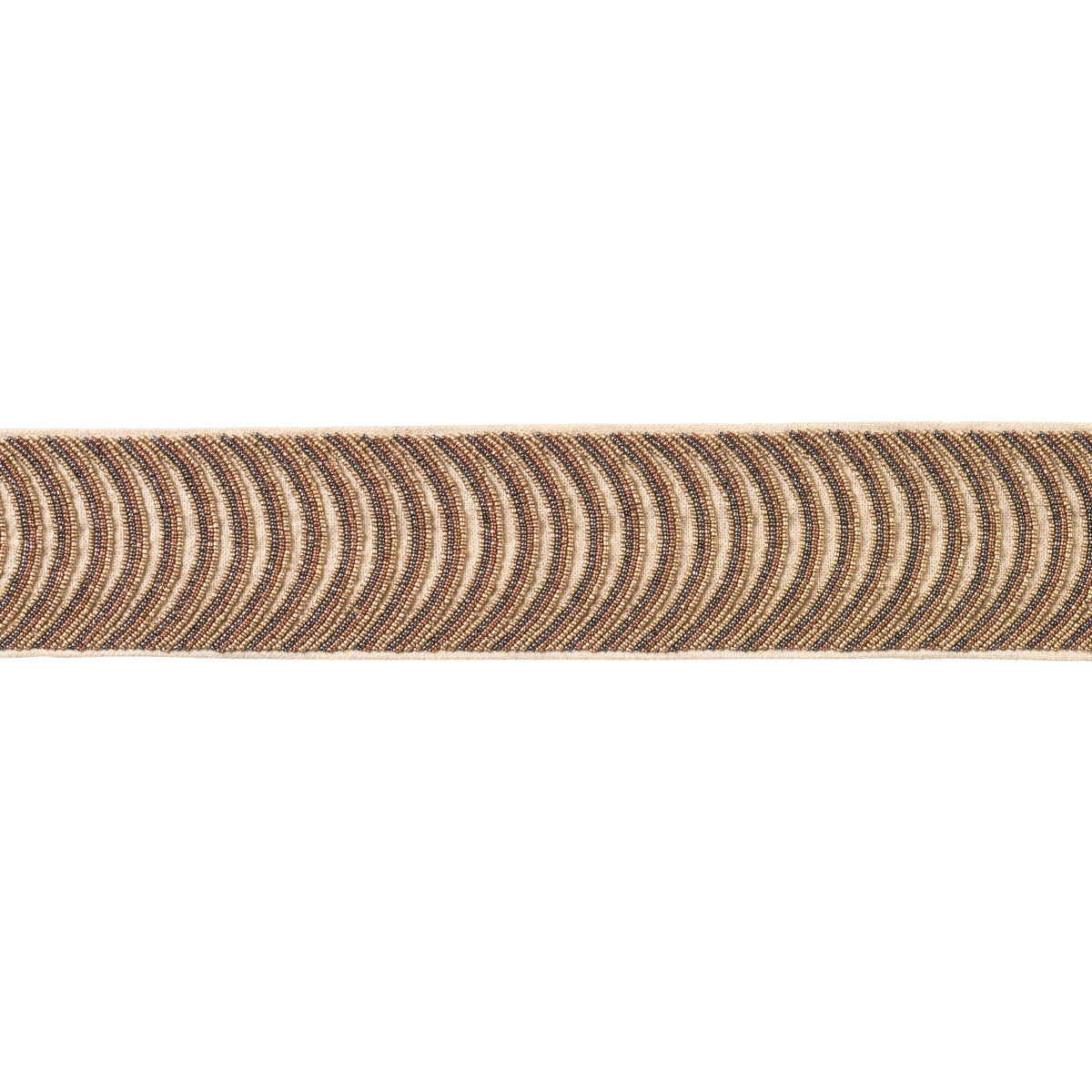 Purchase 85571 | Ziegfeld Hand Beaded Tape, Ebony - Schumacher Trim