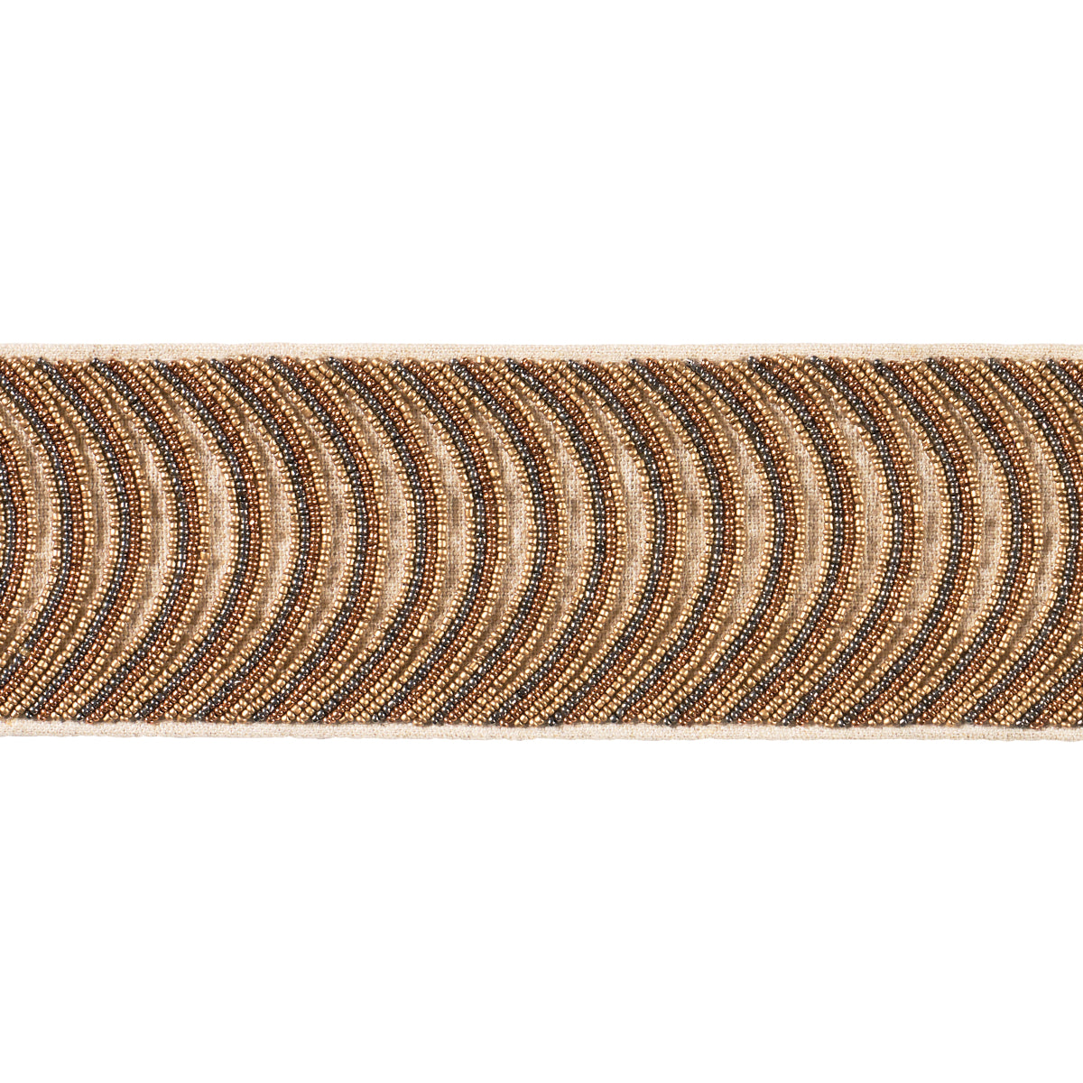 Purchase 85571 | Ziegfeld Hand Beaded Tape, Ebony - Schumacher Trim