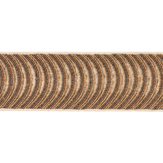 Purchase 85571 | Ziegfeld Hand Beaded Tape, Ebony - Schumacher Trim