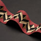 Purchase 85580 | Zigzag Moderne Tape, Red - Schumacher Trim