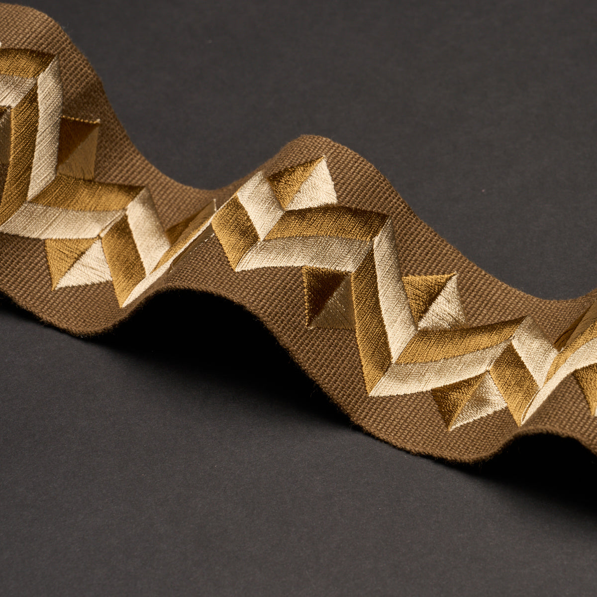 Purchase 85581 | Zigzag Moderne Tape, Tiger'S Eye - Schumacher Trim