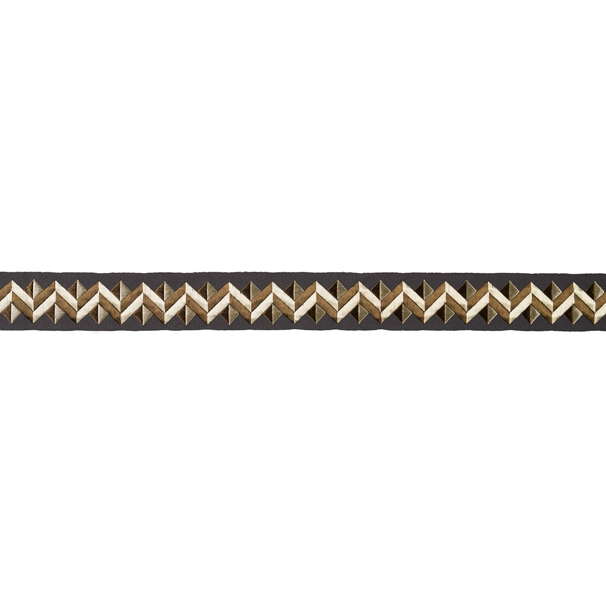 Purchase 85582 | Zigzag Moderne Tape, Onyx - Schumacher Trim