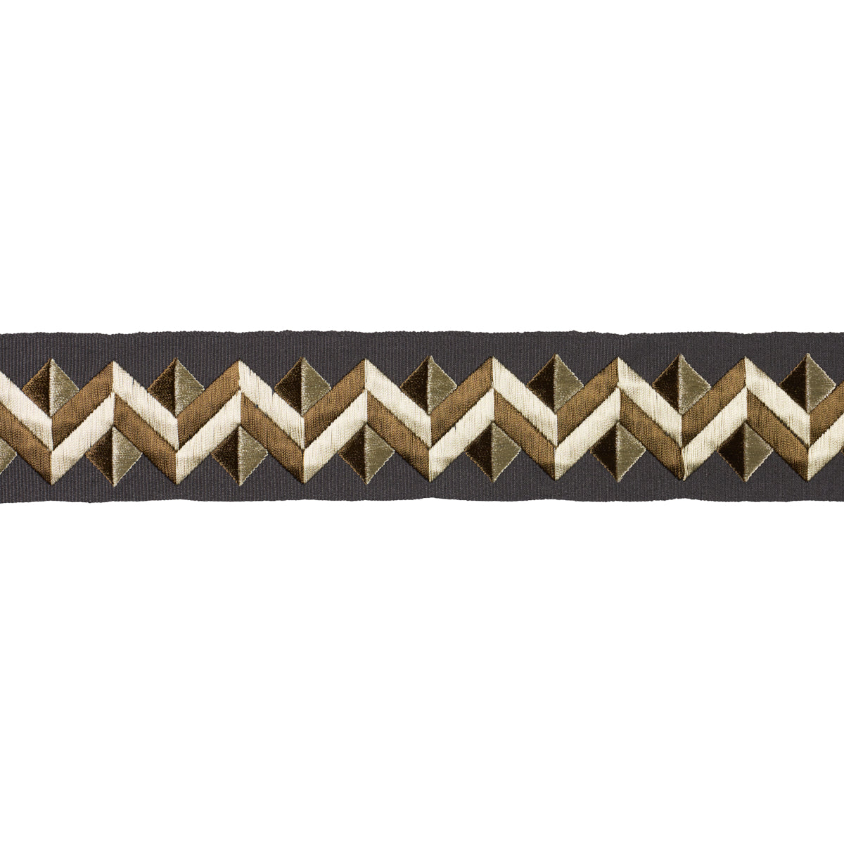 Purchase 85582 | Zigzag Moderne Tape, Onyx - Schumacher Trim