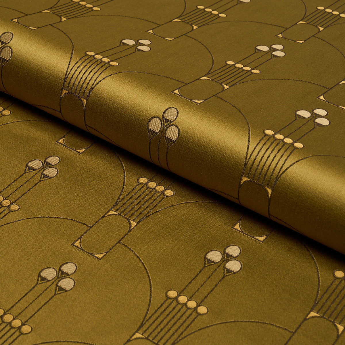 Purchase 85601 | Swanson Scallop, Olive - Schumacher Fabric