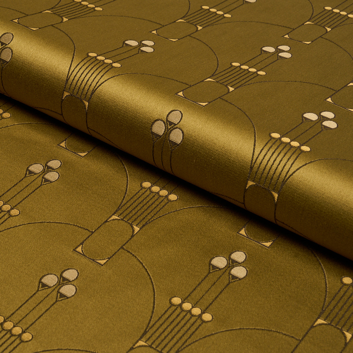 Purchase 85601 | Swanson Scallop, Olive - Schumacher Fabric