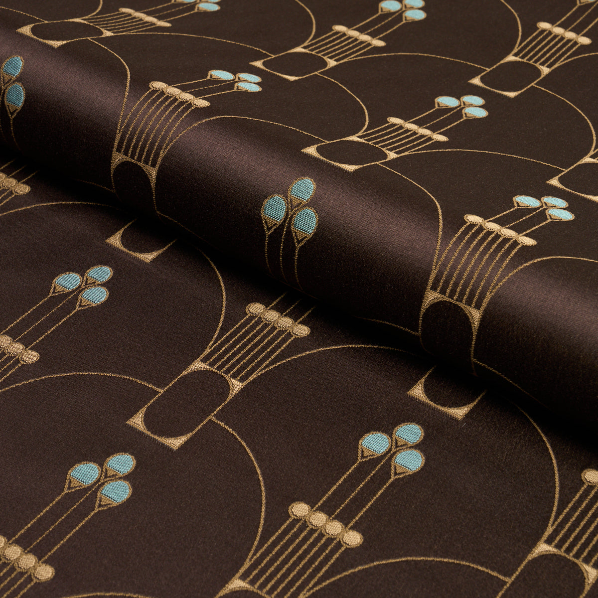 Purchase 85602 | Swanson Scallop, Carbon - Schumacher Fabric