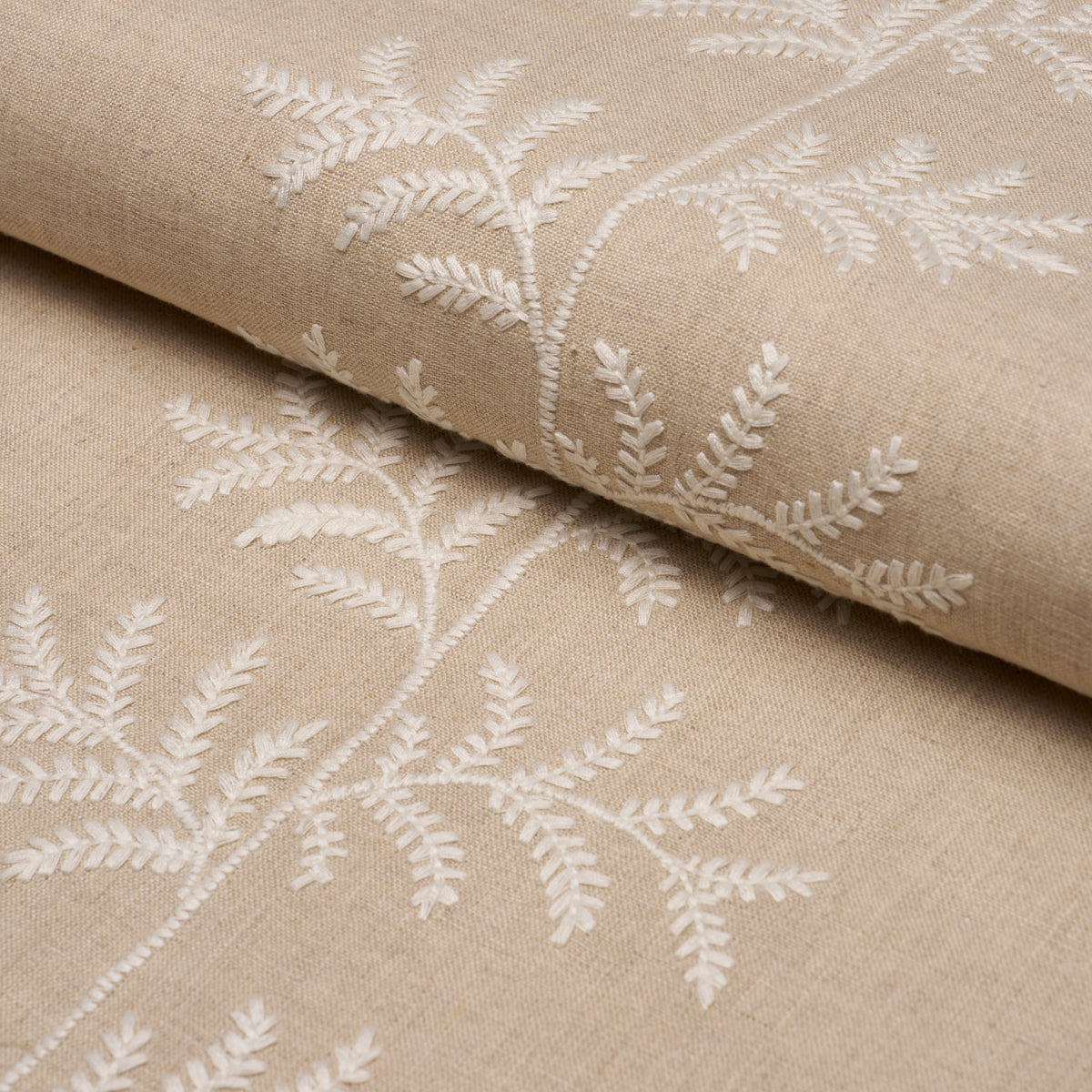 Purchase 85631 | Eloise Embroidery, Natural - Schumacher Fabric