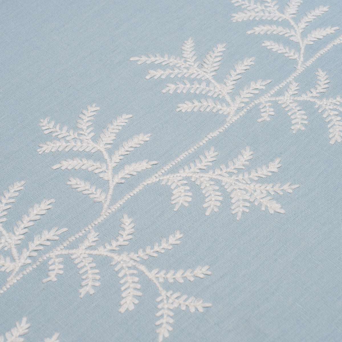 Purchase 85632 | Eloise Embroidery, Sky - Schumacher Fabric