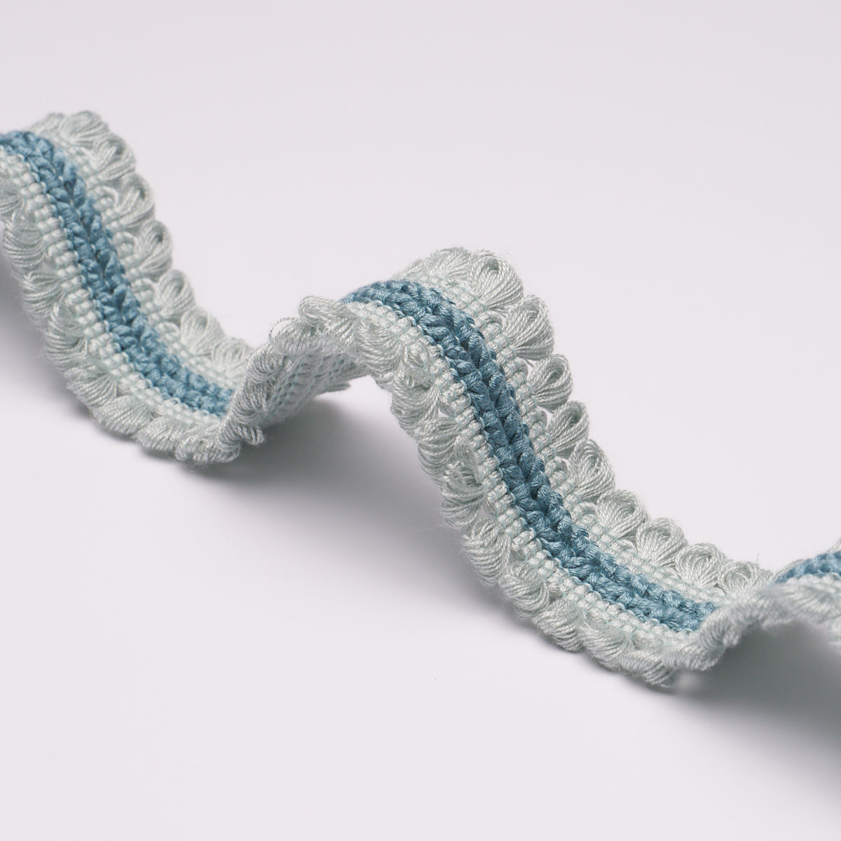 Purchase 85663 | Miriam Trim, Aqua - Schumacher Trim