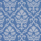 Purchase 85724 | Grant Damask, Cobalt - Schumacher Fabric