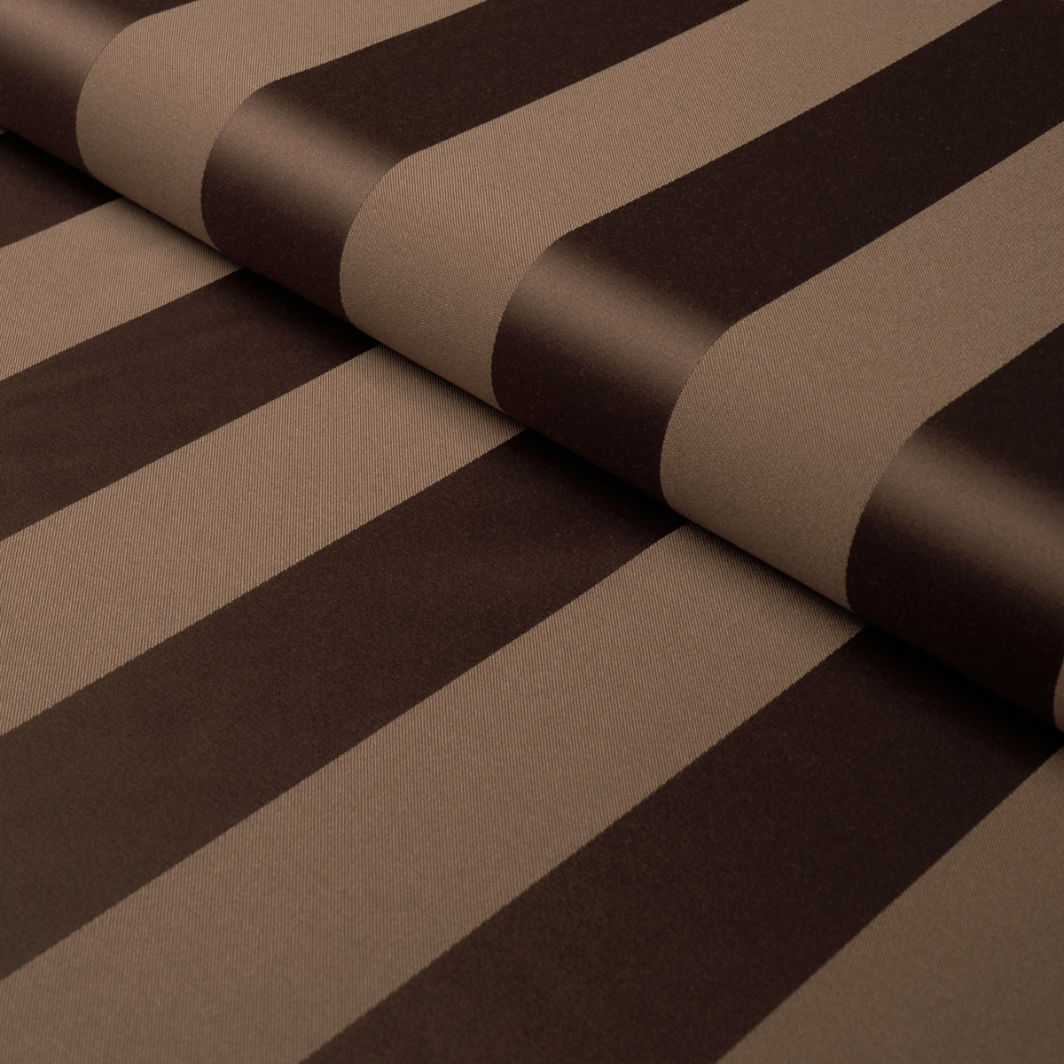 Purchase 85743 | Roosevelt Awning Stripe, Brown - Schumacher Fabric