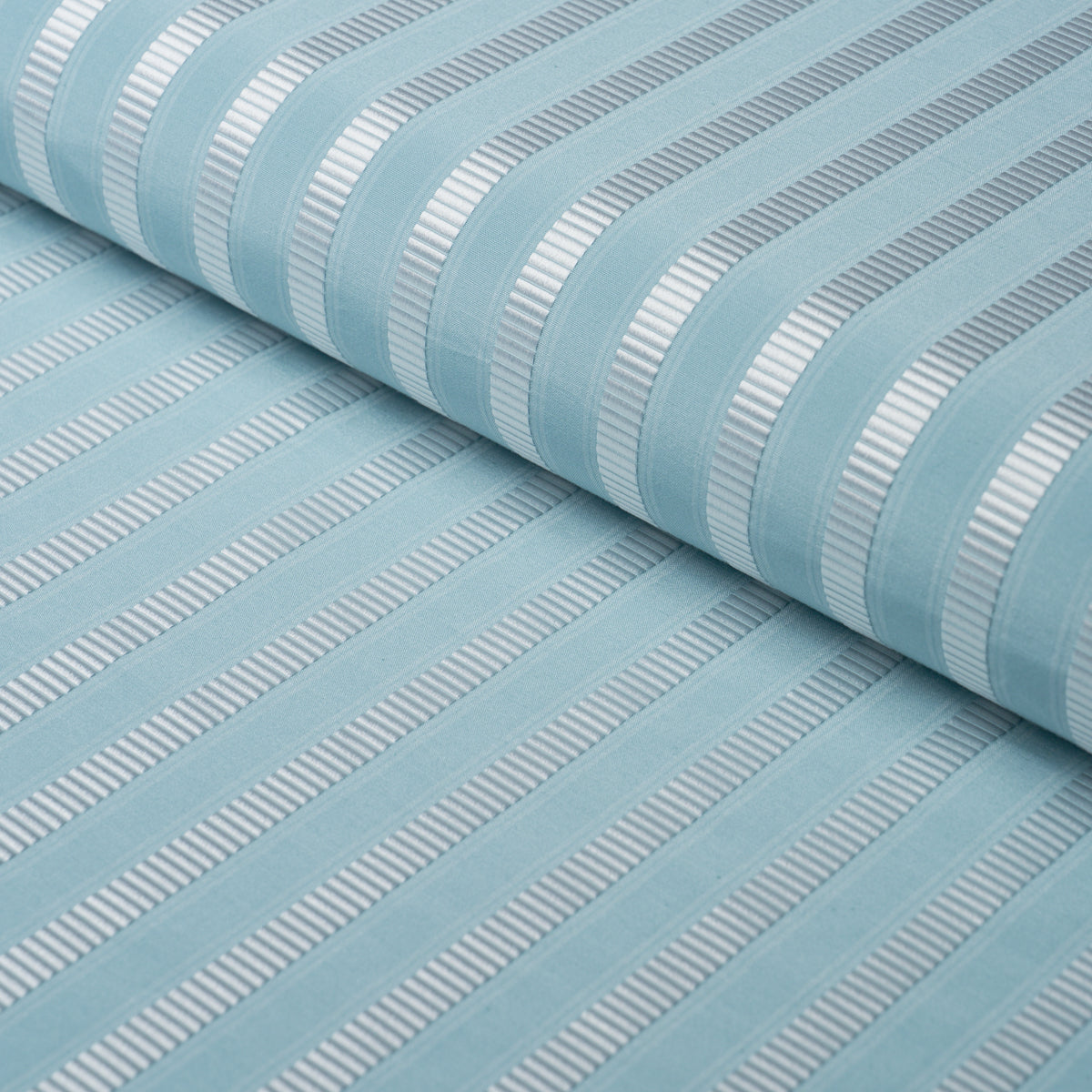 Purchase 85763 | Lincoln Small Stripe, Robin'S Egg - Schumacher Fabric
