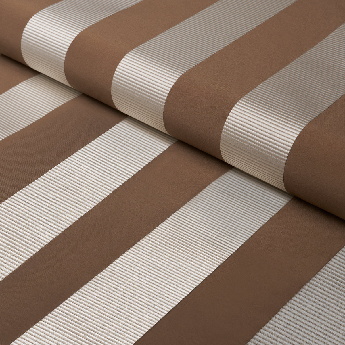 Purchase 85773 | Madison Wide Stripe, Brown - Schumacher Fabric