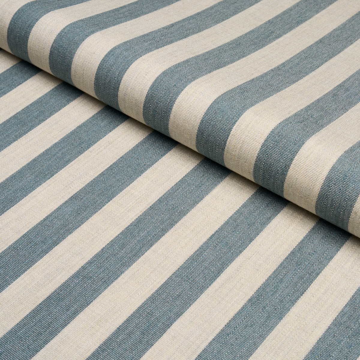 Purchase 85802 | Hanson Indoor/Outdoor Stripe, Teal - Schumacher Fabric