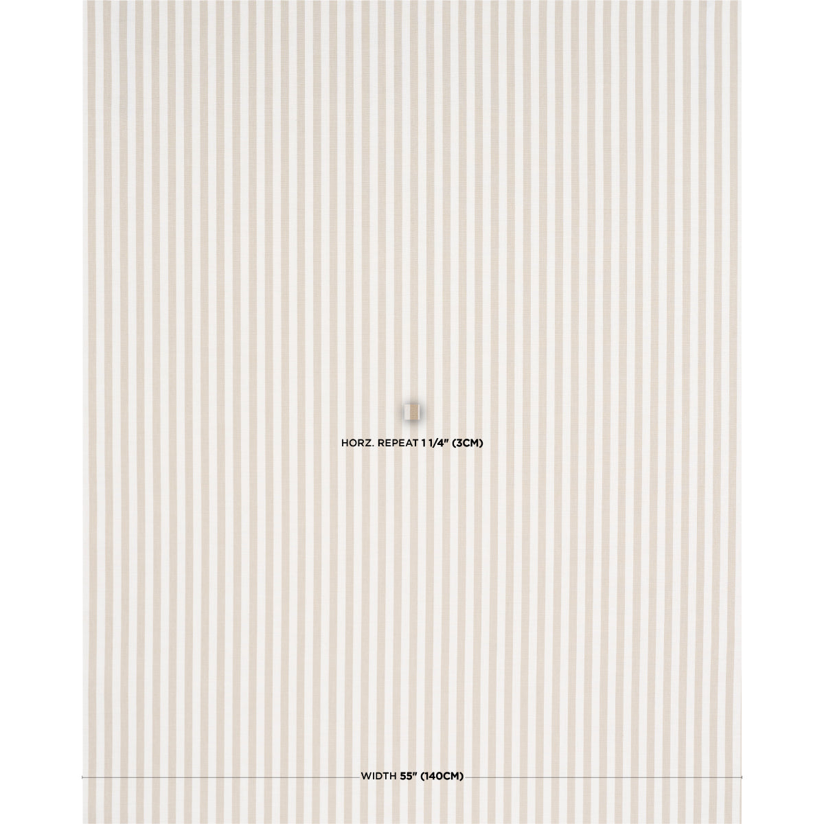 Purchase 85810 | Hanson Indoor/Outdoor Stripe Narrow, Sand - Schumacher Fabric