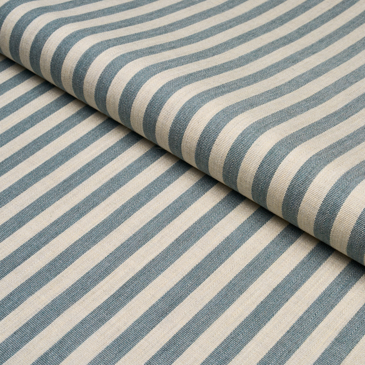 Purchase 85813 | Hanson Indoor/Outdoor Stripe Narrow, Teal - Schumacher Fabric