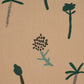 Purchase 85851 | Tropical Trees, Green On Natural - Schumacher Fabric