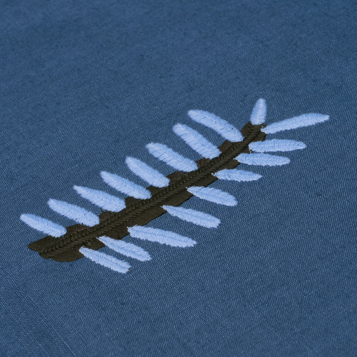 Purchase 85852 | Tropical Trees, Blue - Schumacher Fabric