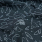 Purchase 85871 | Jungle Vine, Dark Blue - Schumacher Fabric